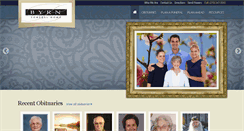 Desktop Screenshot of byrnfuneralhome.net